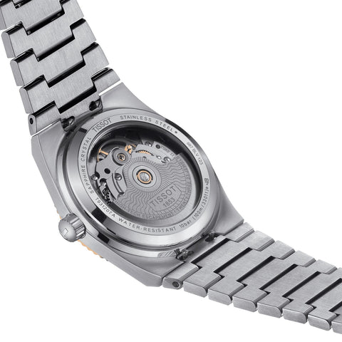 Tissot PRX 35mm Powermatic 80 Steel And 18K Gold Bezel Automatic Women's Watch T9312074133600