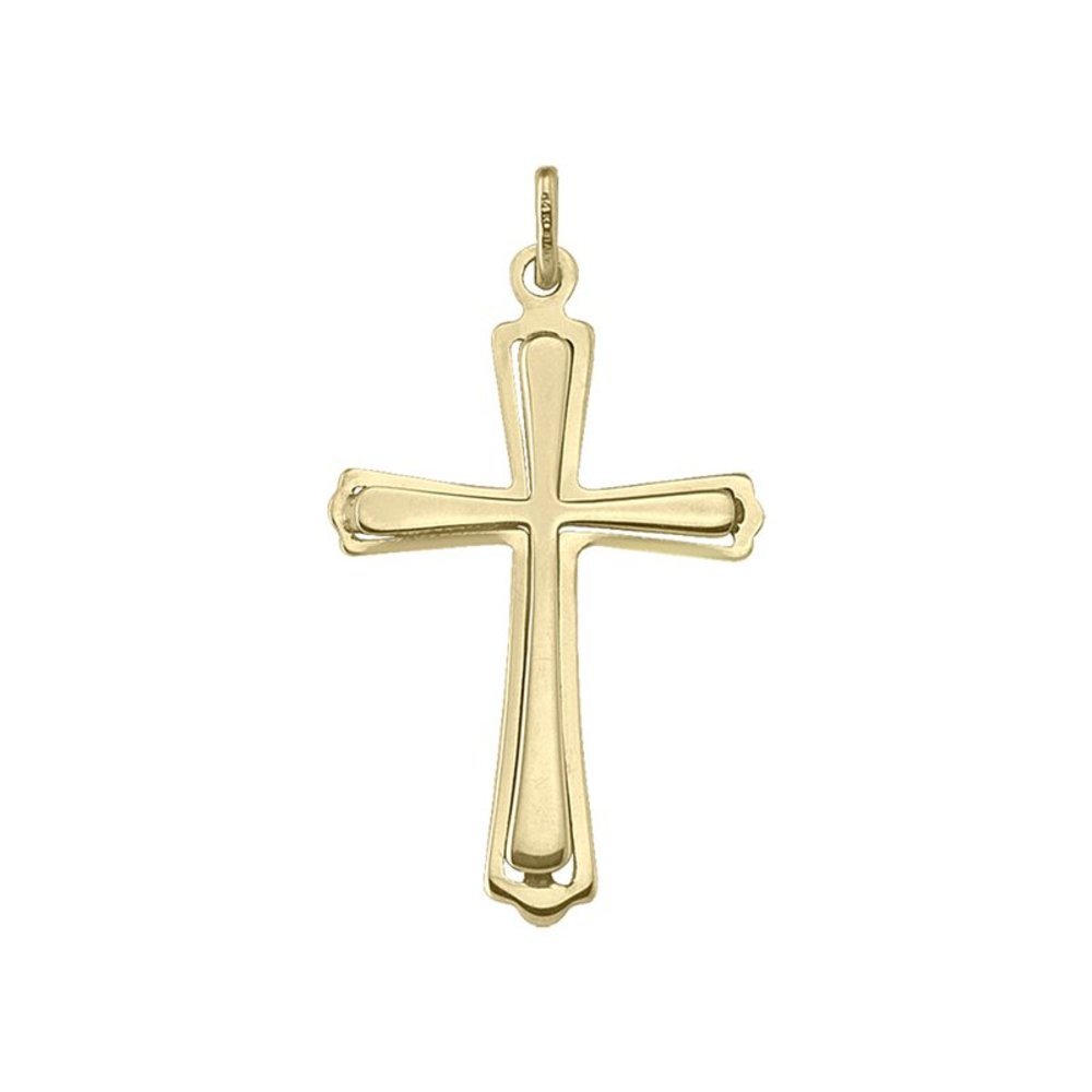 Fine jewelry cross on sale necklace