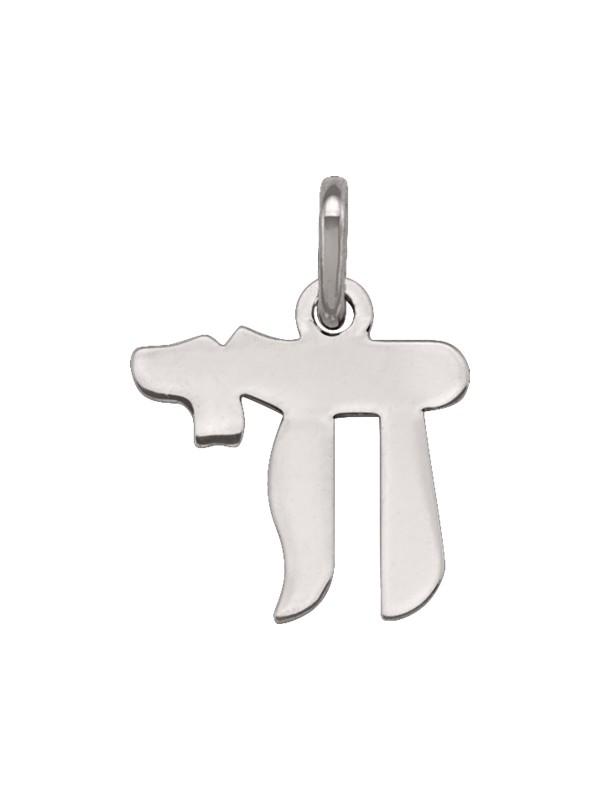 14 Karat White Gold Small Chain Charm