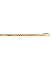 14k Yellow Gold L.F Link 3.3 mm Italian Bracelet