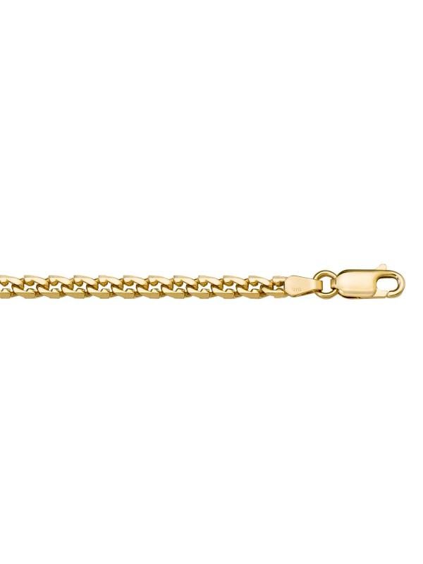 14k Yellow Gold L.F Link 4.6 mm Italian Bracelet
