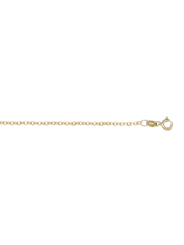 10k, 14k Yellow Gold Open Cable 1.0 mm Italian Chain