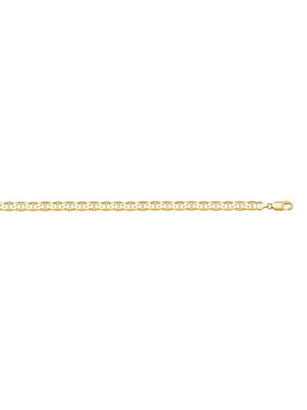 10k, 14k Yellow Gold Hollow Flat Anchor 3.0 mm Italian Chain